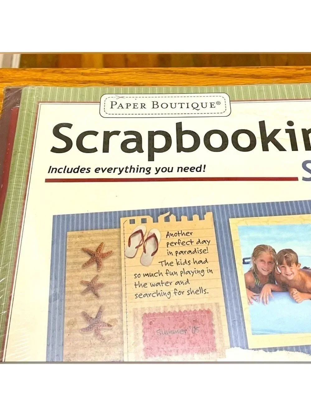 Scrapbook Paper Boutique New in Package